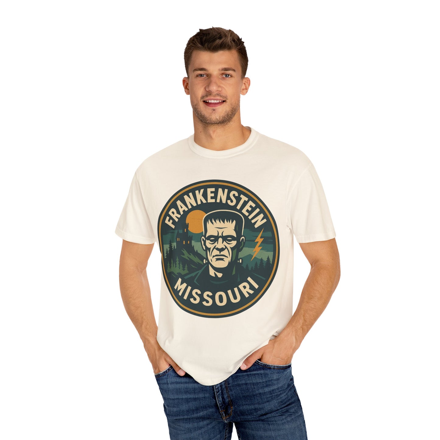 Frankenstein, Missouri - Monster Head T-shirt