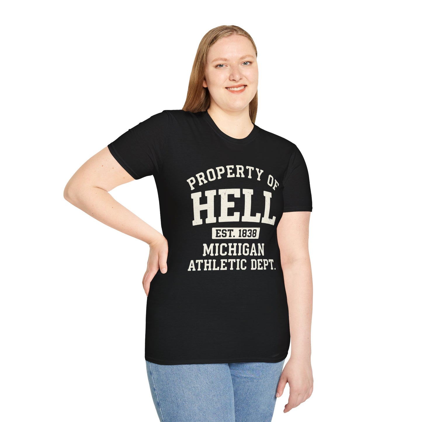 Hell, MI - Athletic Dept. Tee