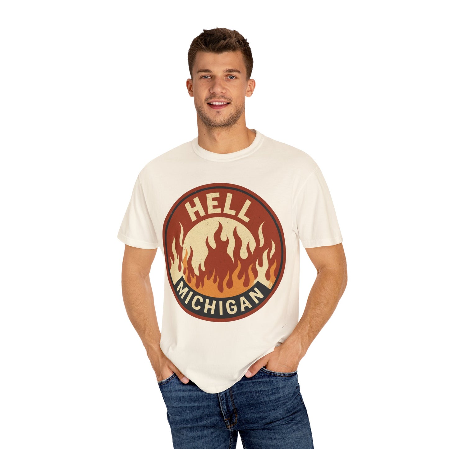 Hell, Michigan - Flames T-shirt