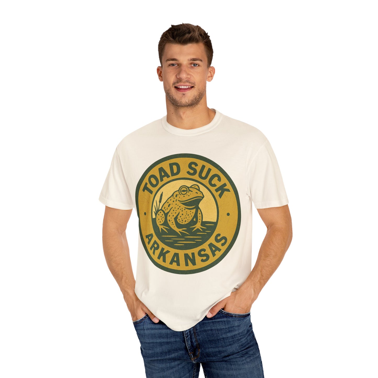 Toad Suck, Arkansas — Frog Sign T-shirt