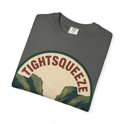 Tightsqueeze, Virginia — Road Sign T-shirt