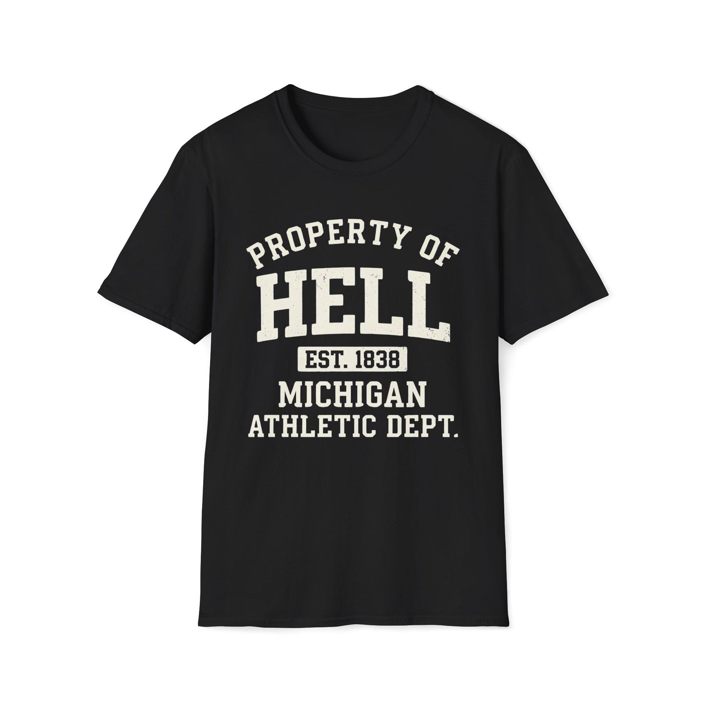 Hell, MI - Athletic Dept. Tee