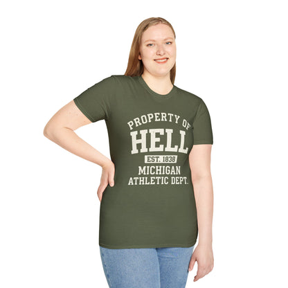 Hell, MI - Athletic Dept. Tee