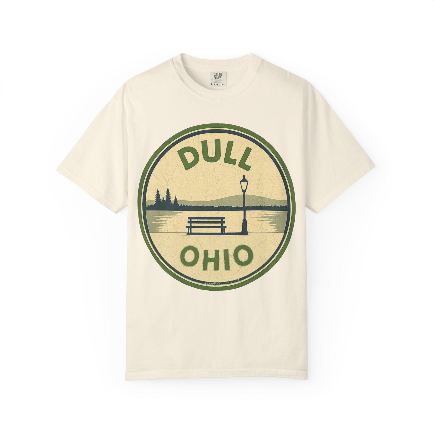 Dull, Ohio — Park Bench T-shirt