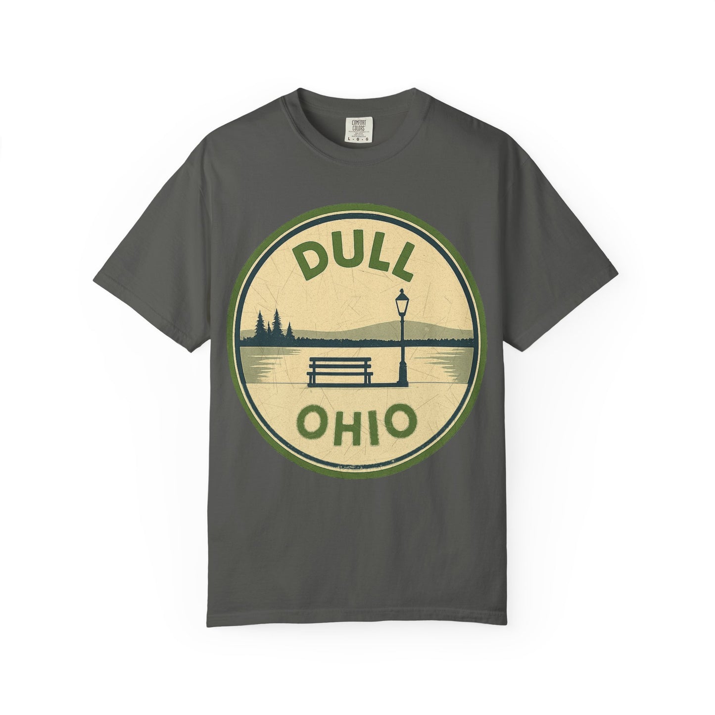Dull, Ohio — Park Bench T-shirt