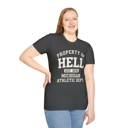 Hell, MI - Athletic Dept. Tee