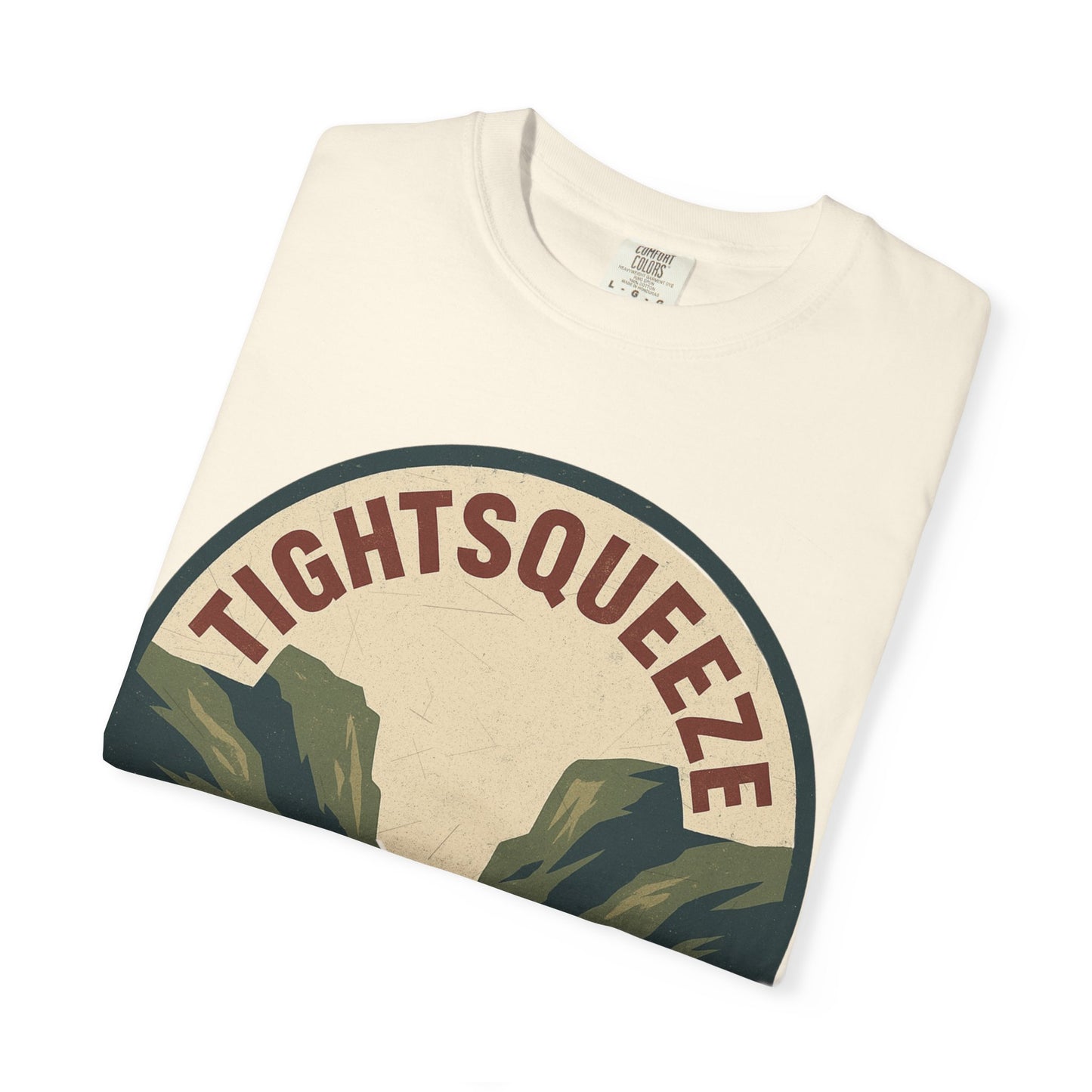 Tightsqueeze, Virginia — Road Sign T-shirt