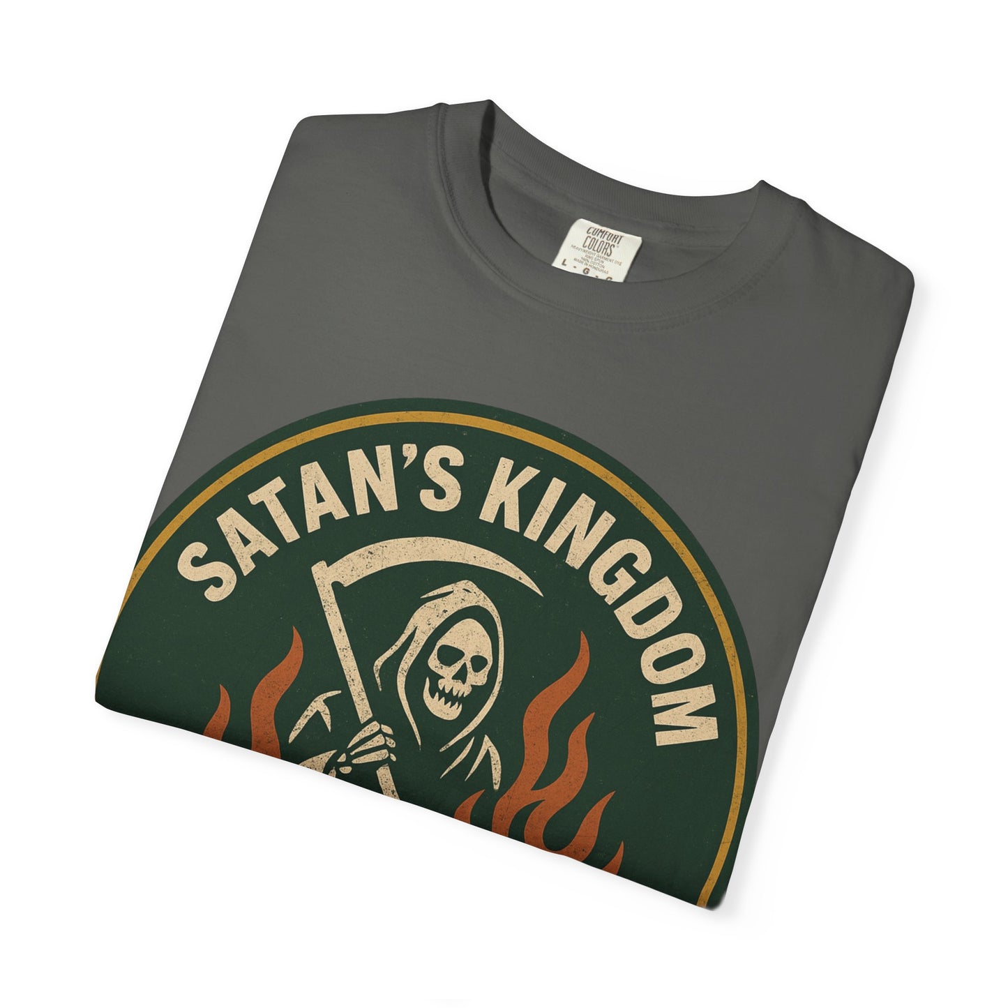 Satan's Kingdom, Vermont — Grim Reaper T-shirt