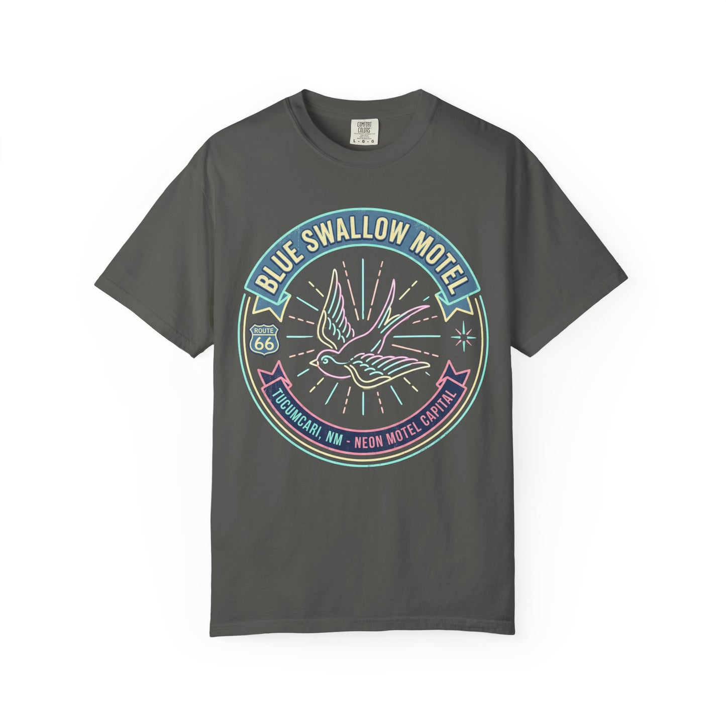 Tucumcari, NM Blue Swallow | Roadmap Tees