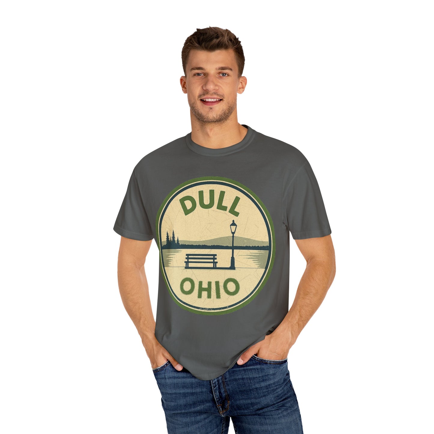Dull, Ohio — Park Bench T-shirt