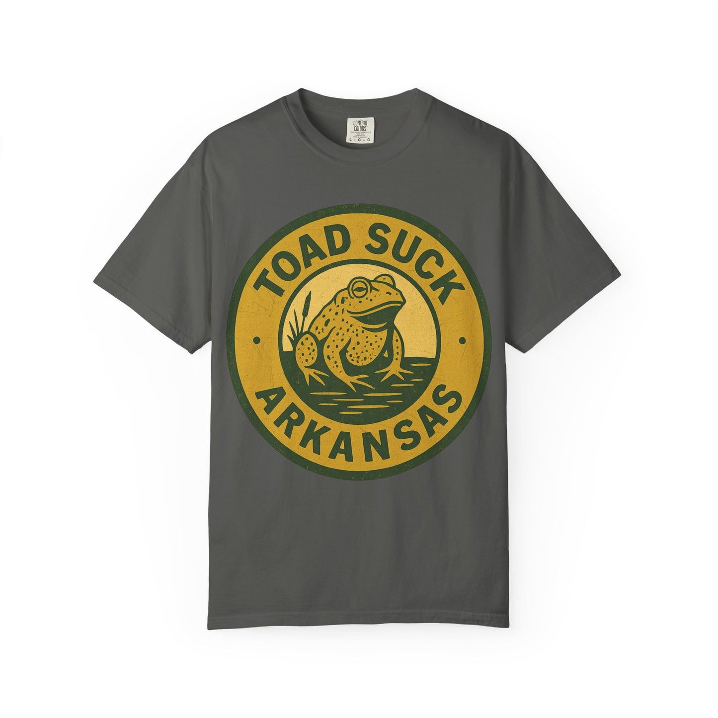 Toad Suck, Arkansas — Frog Sign T-shirt