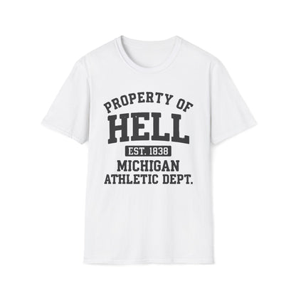 Hell, MI - Athletic Dept. Tee