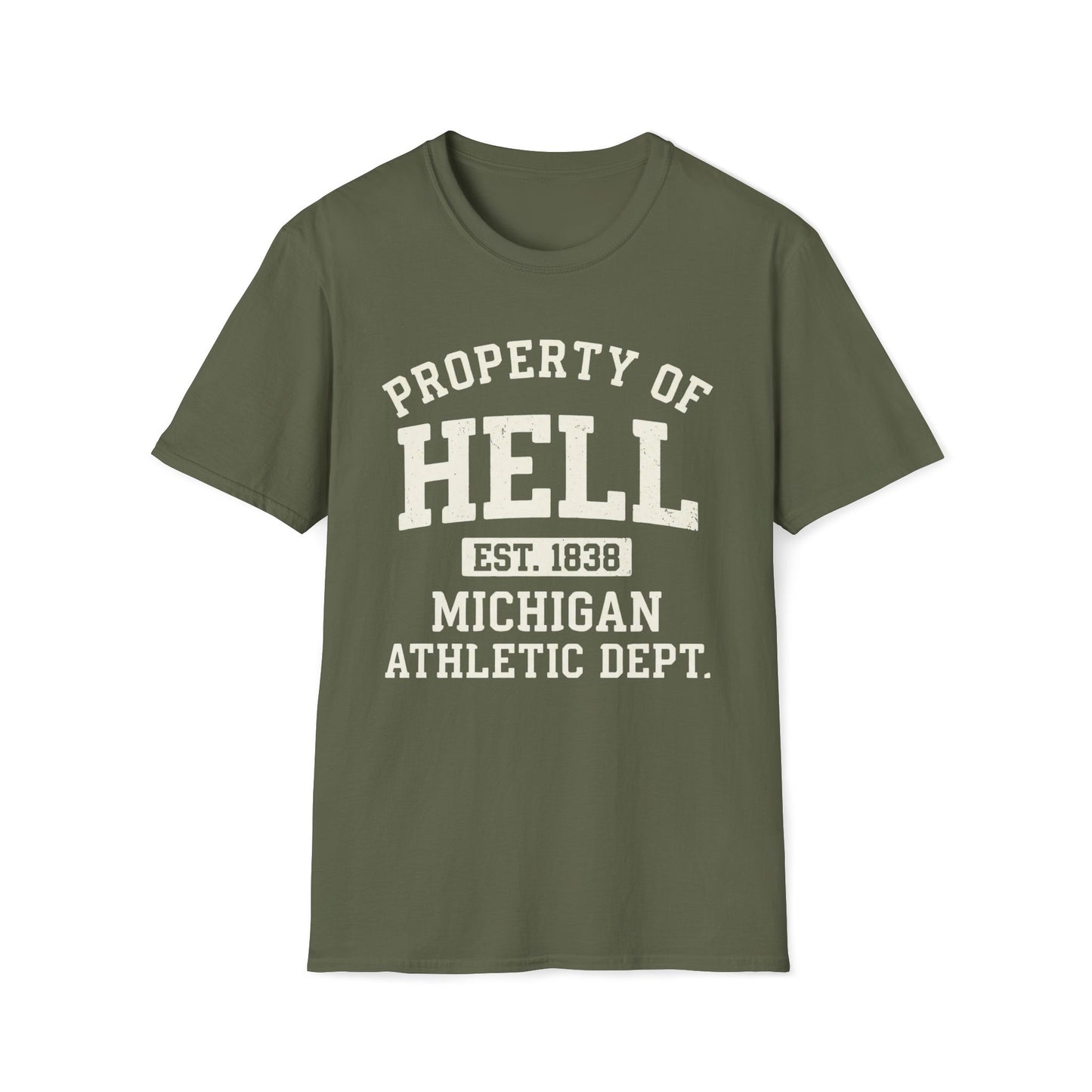 Hell, MI - Athletic Dept. Tee