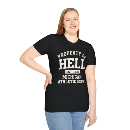 Hell, MI - Athletic Dept. Tee