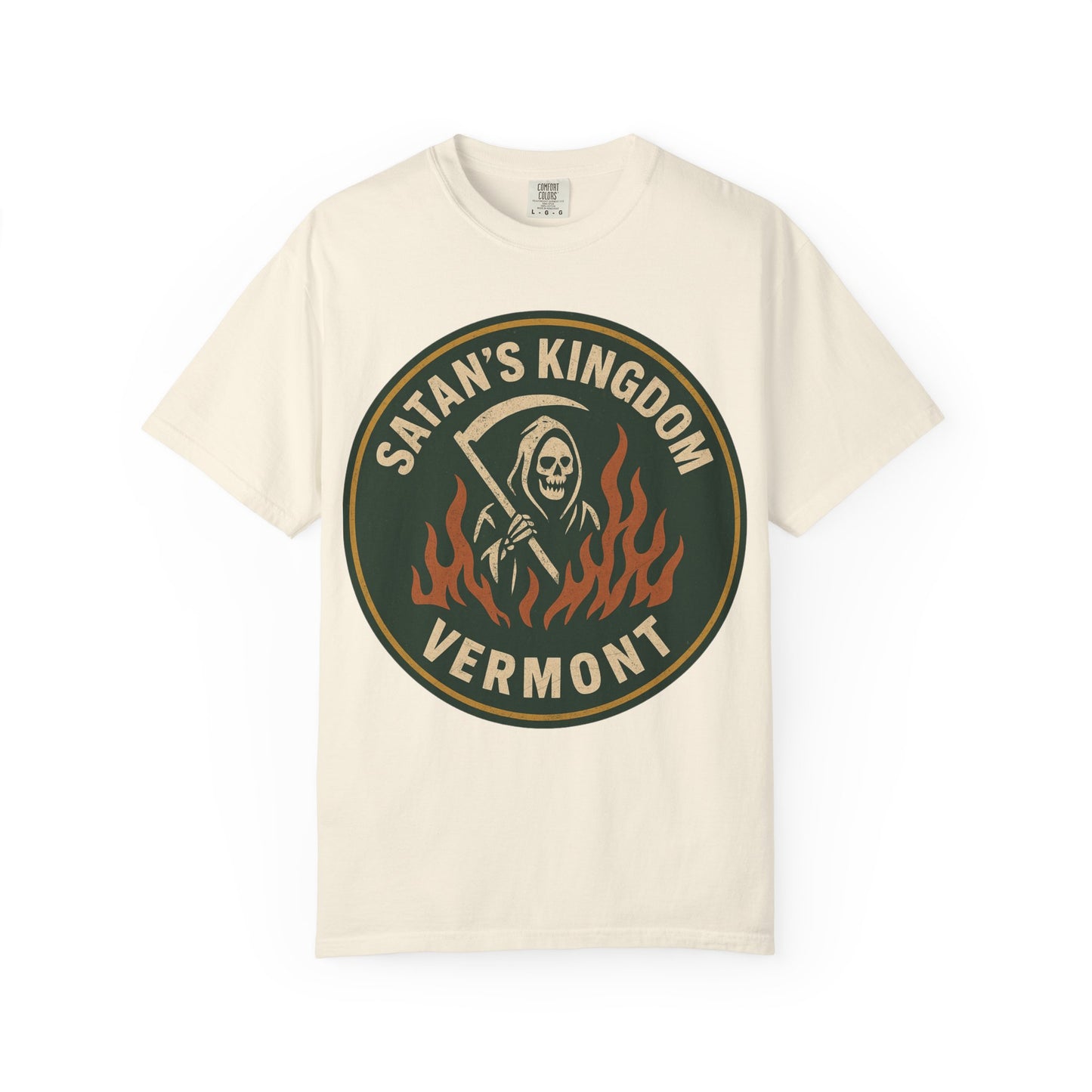 Satan's Kingdom, Vermont — Grim Reaper T-shirt