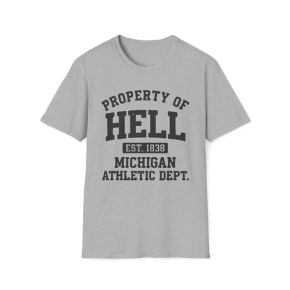 Hell, MI - Athletic Dept. Tee