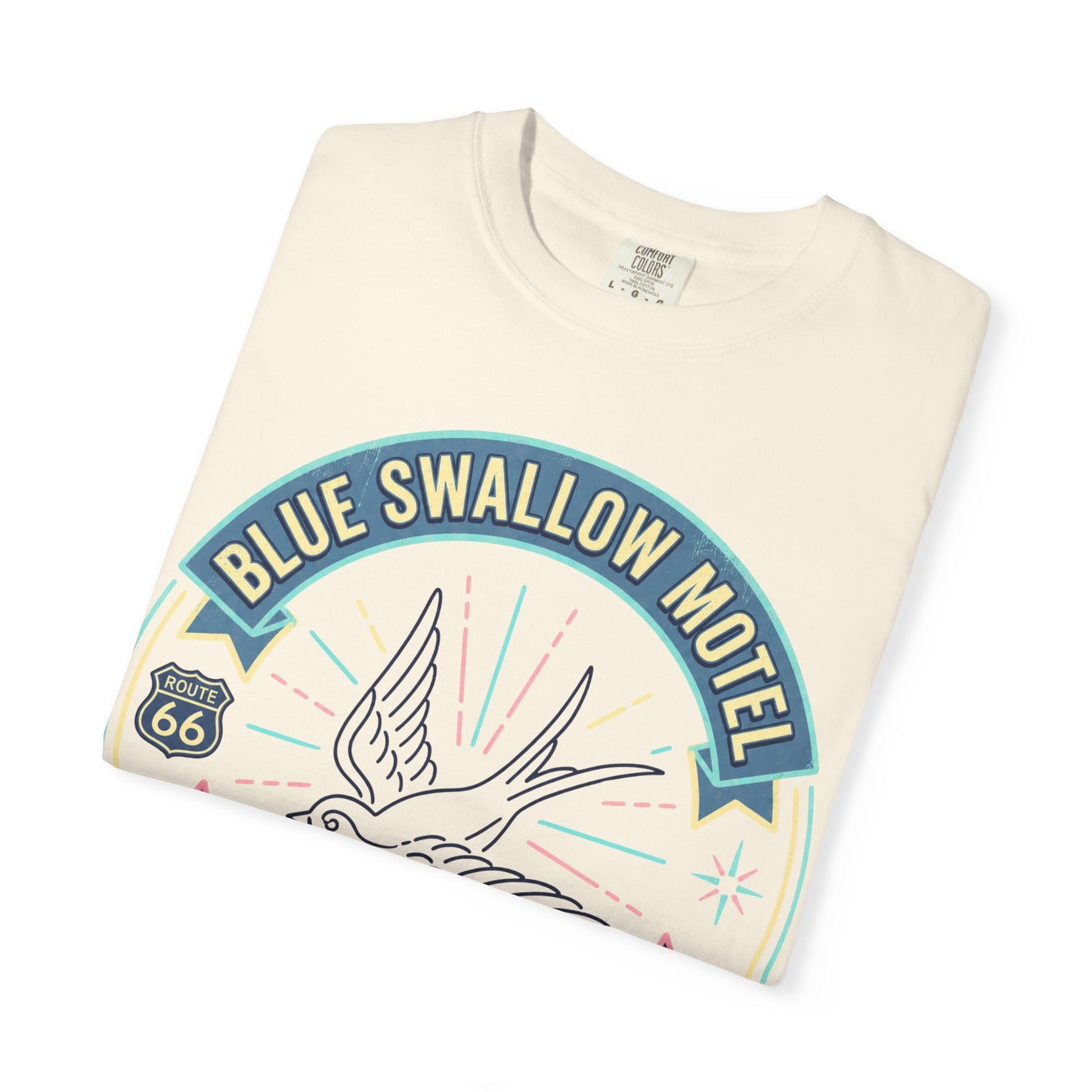 Tucumcari, NM Blue Swallow | Roadmap Tees