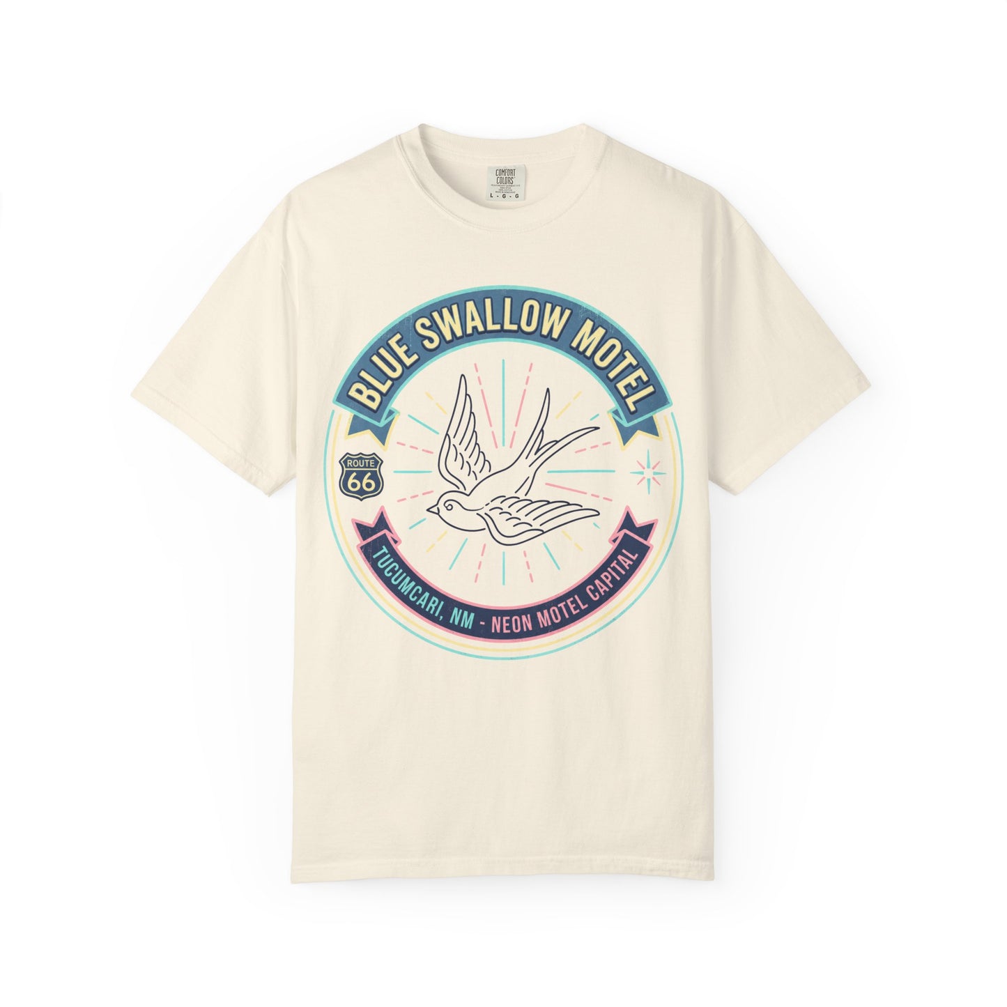 Tucumcari, NM Blue Swallow | Roadmap Tees