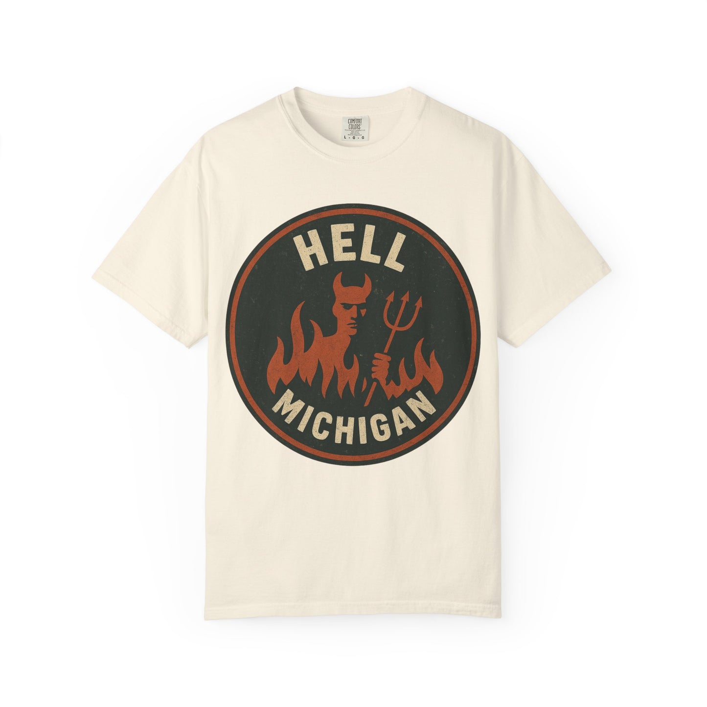 Hell, Michigan — Devil & Pitchfork T-shirt