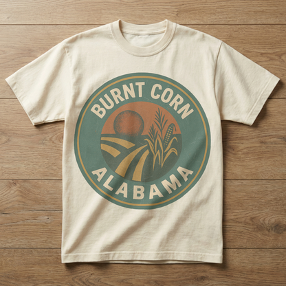 Burnt Corn, Alabama — Farm Field T-shirt