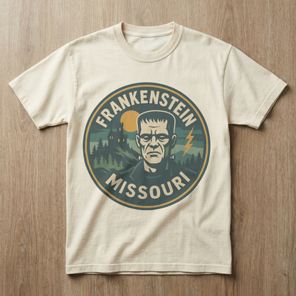 Frankenstein, Missouri - Monster Head T-shirt