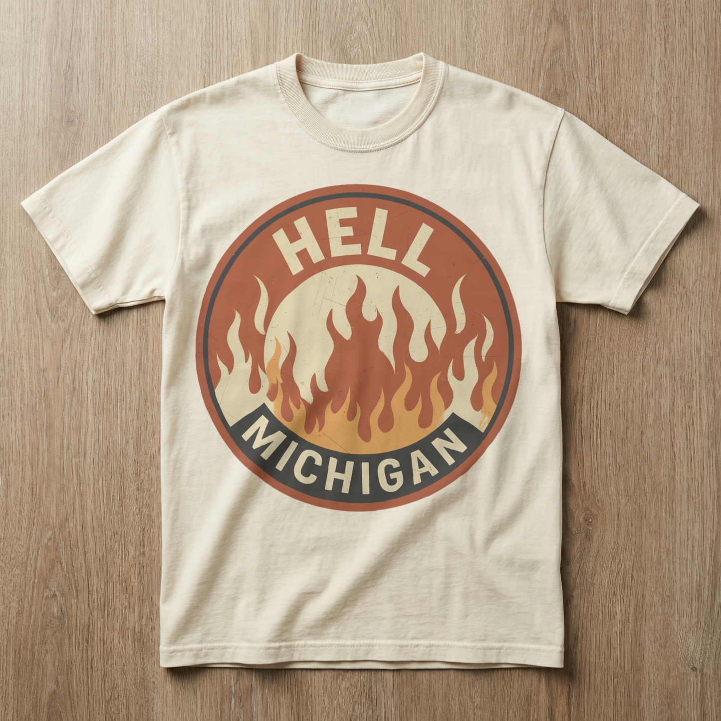 Hell, Michigan - Flames T-shirt