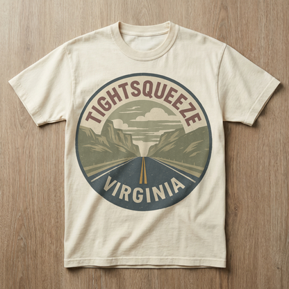 Tightsqueeze, Virginia — Mountain Road T-shirt