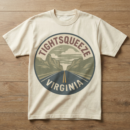 Tightsqueeze, Virginia — Mountain Road T-shirt