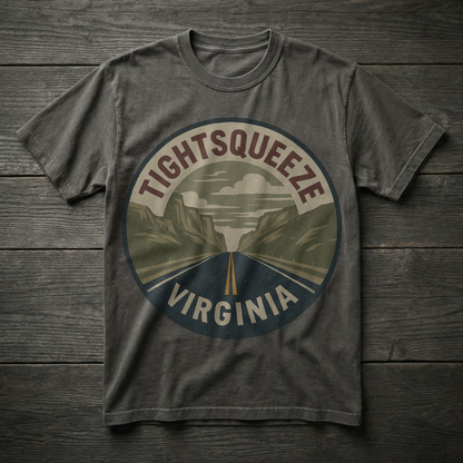 Tightsqueeze, Virginia — Mountain Road T-shirt