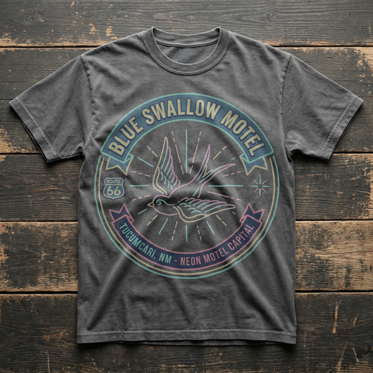 Tucumcari, NM – Roadmap Tees vintage tee, Pepper colorway
