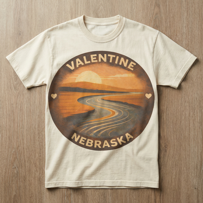 Valentine, NE — River Sunset T-shirt