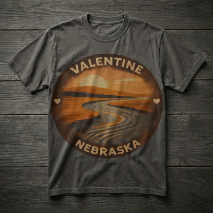 Valentine, NE — River Sunset T-shirt