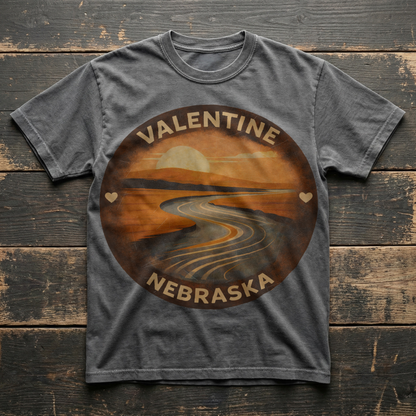 Valentine, NE — River Sunset T-shirt